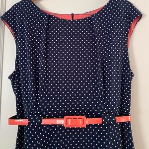 Dress Barn tulip hem knee length dress